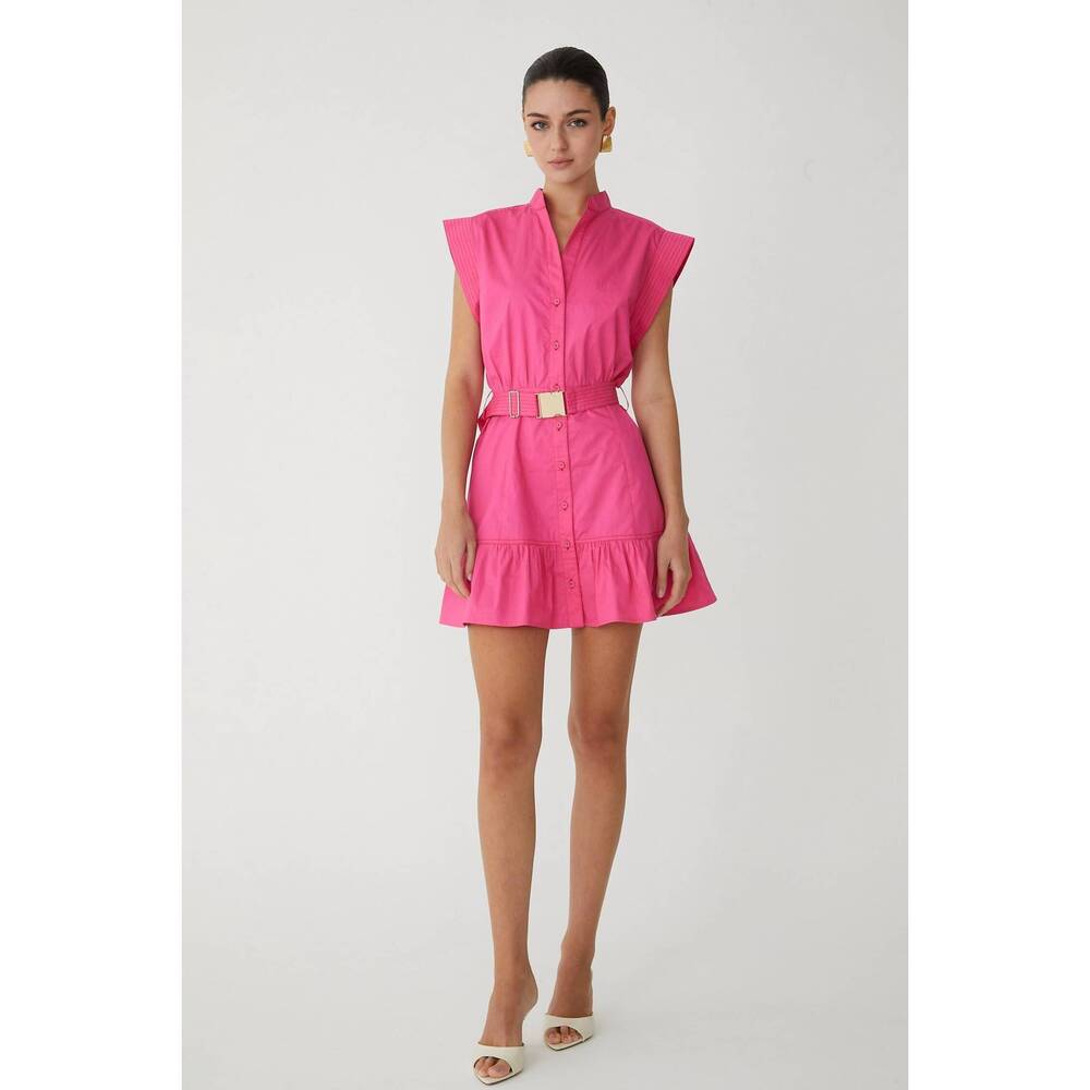 NEW JS71 chiara mini dress in hot pink